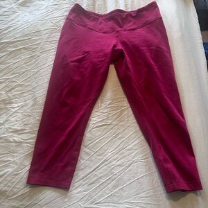 Lululemon sz 10 wonderunder high rise capri